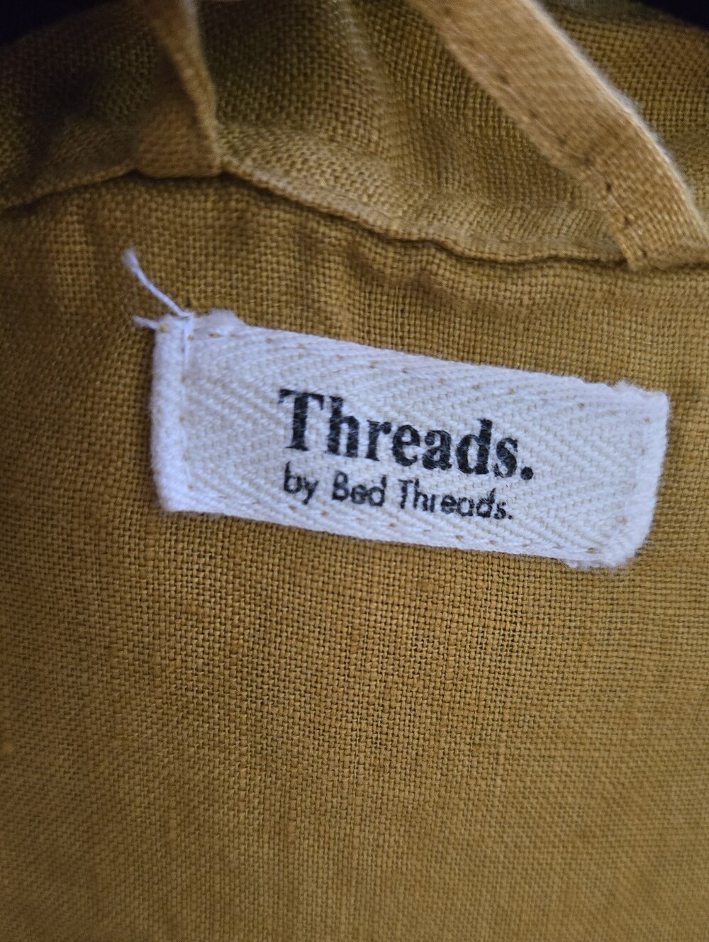 Threads By Bed Threads 100% Linen Robe - Picture 4 of 7